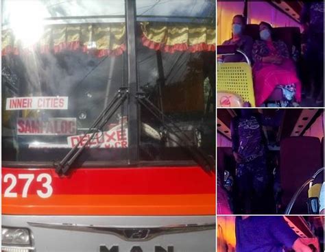 nueva ecija bus shooting|Two passengers shot dead inside bus .